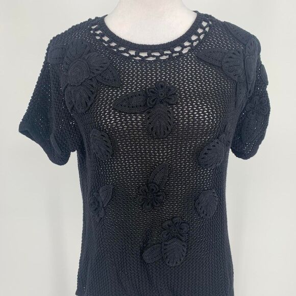 Tops - Chico-s Women's Black Jumper